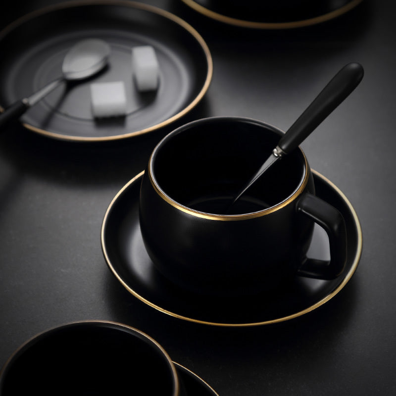 Matte ceramic coffee mugMaterial: new bone China Capacity: 301mL(including)-400mL(including) Style: Nordic style Whether manual: yeskitchen accesories